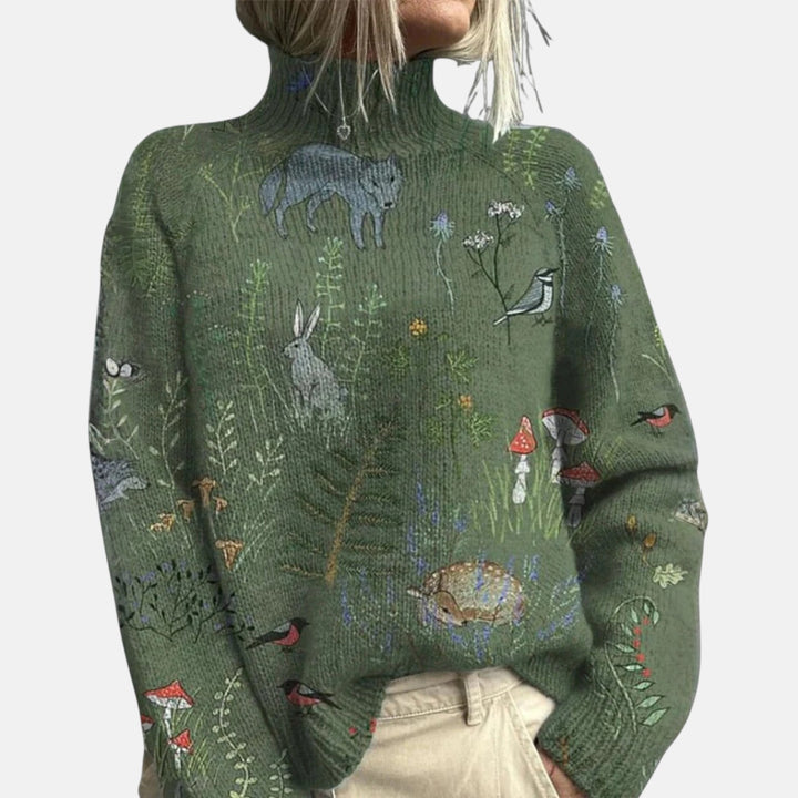 Aimelie - Pull Doux et Élégant