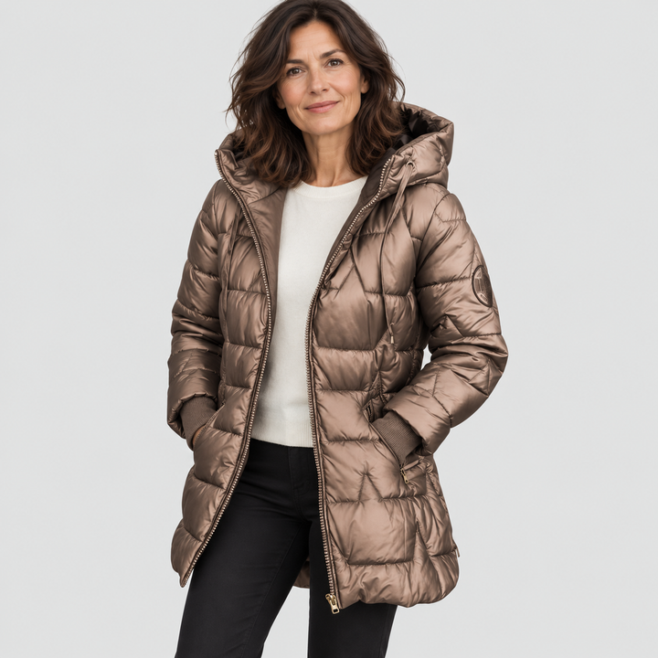 Cecilia | Manteau d'automne élégant avec capuche