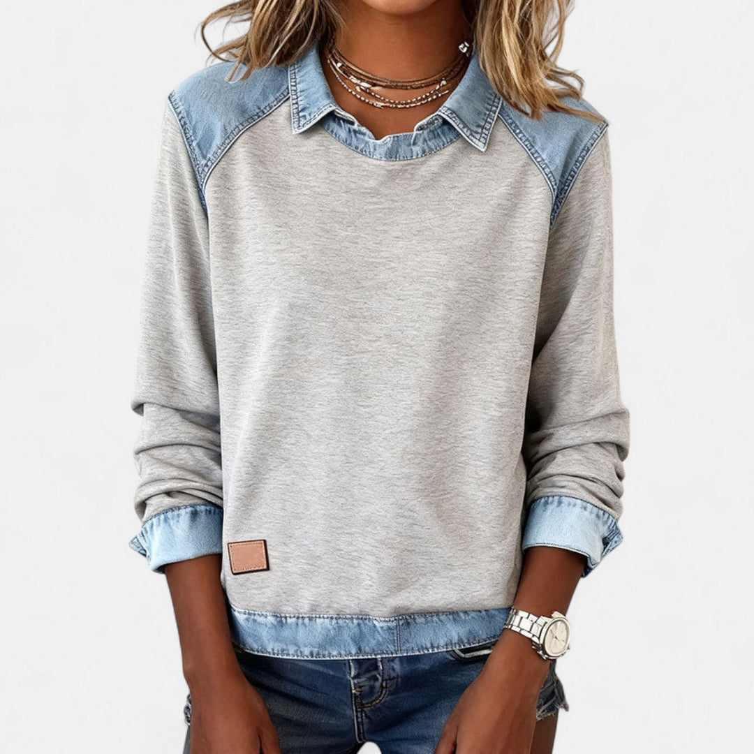 Léa - Blouse Décontractée Élégante