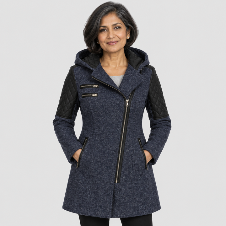 Valeria | Manteau d'Hiver Luxueux et Chaud