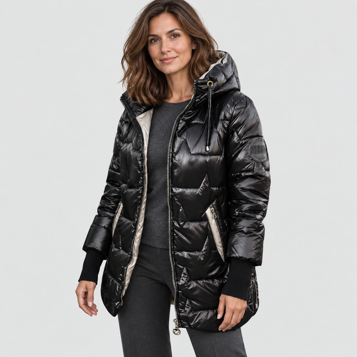 Cecilia | Manteau d'automne élégant avec capuche