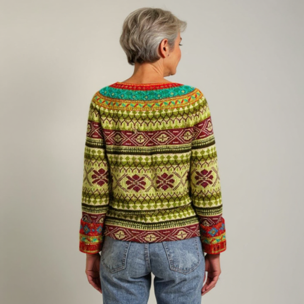 Sévérine | Pull en laine vintage