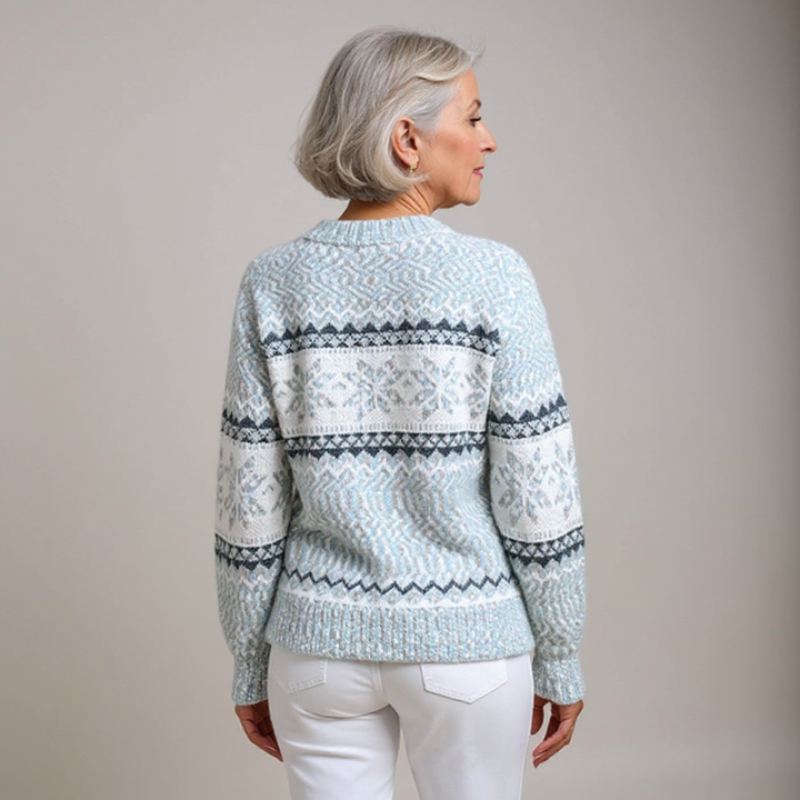 Eugénie | Pull en tricot vintage