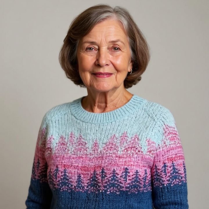 Mathilde | Pull en tricot vintage