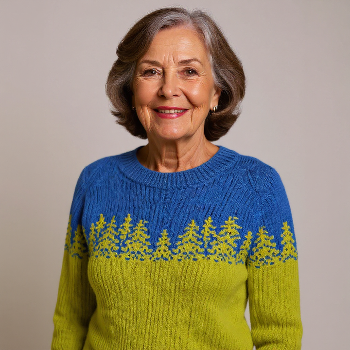Faustine | Pull en tricot vintage