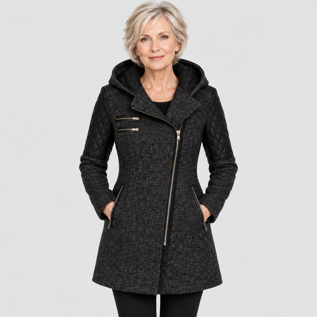 Valeria | Manteau d'Hiver Luxueux et Chaud