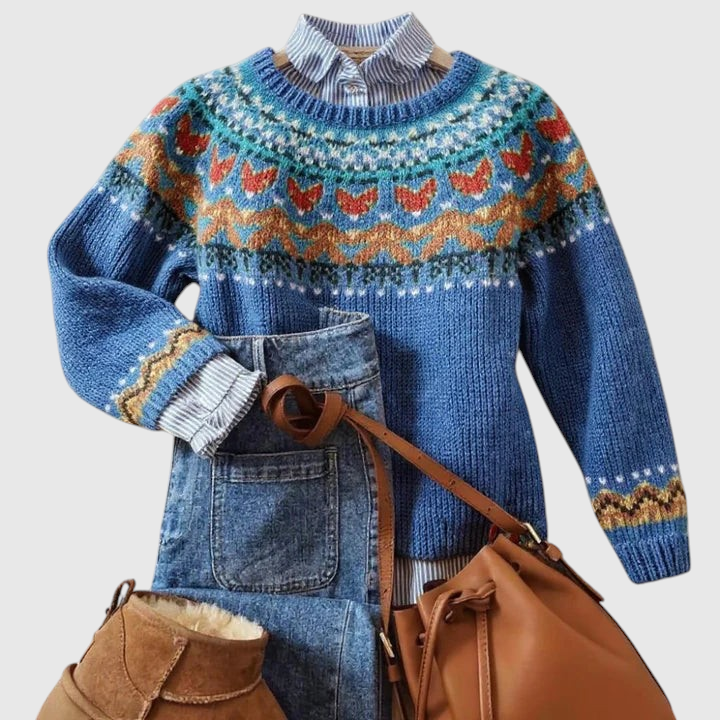 Velvo - Pull Vintage Doux et Léger